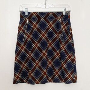 Plaid miniskirt